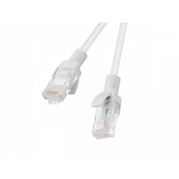 Καλώδιο δικτύου LANBERG PCU5-20CC-0200-S Cat5e U/UTP RJ-45 σε RJ-45 2 m Γκρι, συνεστραμμένο CCA, 100 MHz