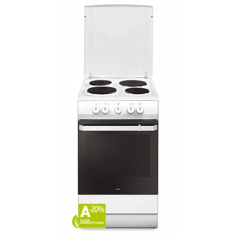 Ηλεκτρική κουζίνα Amica 58EE1.20(W) 69L λευκή