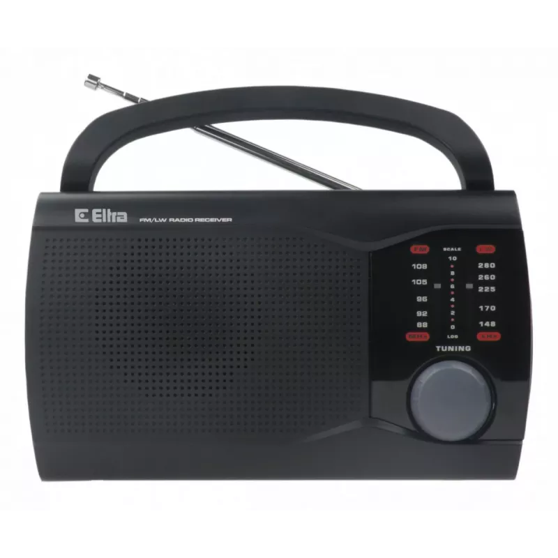 Ραδιόφωνο FM AM Eltra Ewa μαύρο