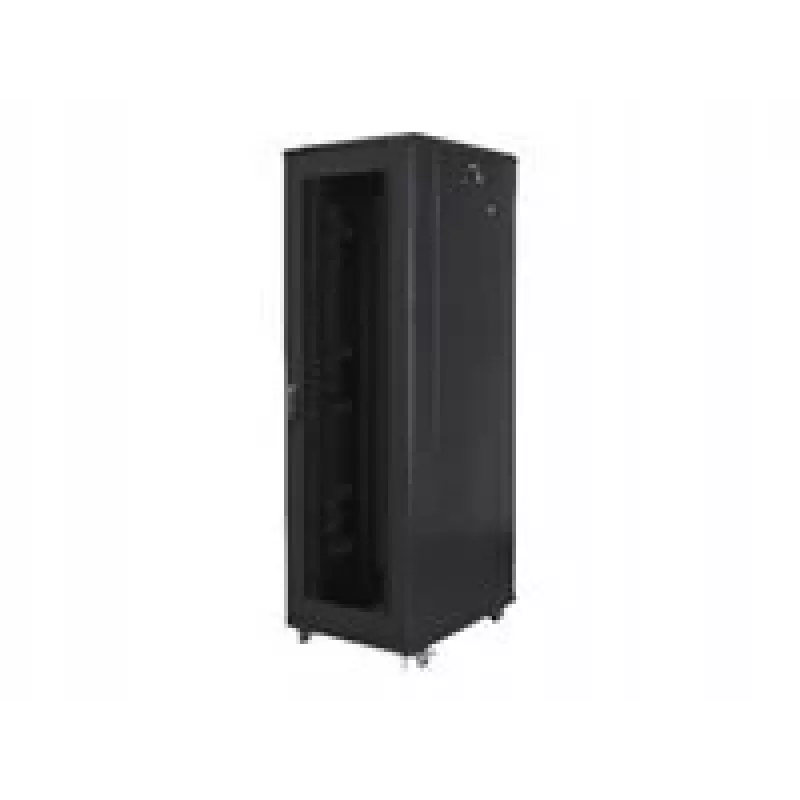 Rack cabinet 19 inch LANBERG FF01-8842-23B 42U with mesh front door, black