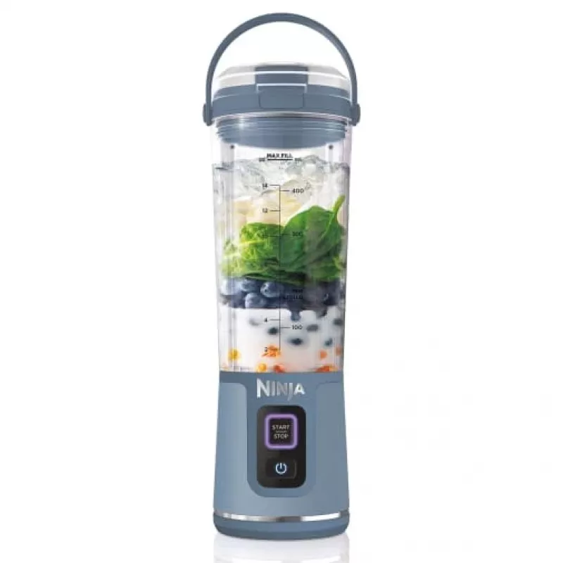 Sportmixer Ninja BC151EUBK — Δοχείο 0,53 L, 14,4 W, Μπαταρία, Ice-Crush, μαύρο