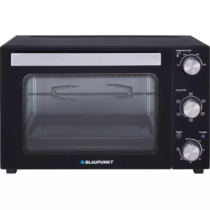 Blaupunkt EOM501 Μίνι φούρνος 31 L Μαύρο, Ανοξείδωτο ατσάλι 1500 W