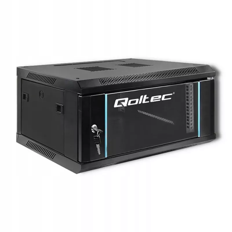 Ράφι rack 19 inch QOLTEC 54461, 4U, 600x280x450 mm