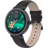 Έξυπνο ρολόι Denver SWC-342B, οθόνη αφής IPS 3,05 cm (1,2") 240 x 240 pixel, Bluetooth, μαύρο