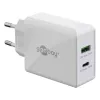Goobay Dual USB-C™ PD (Power Delivery) Γρήγορος Φορτιστής (30 W) (61674)