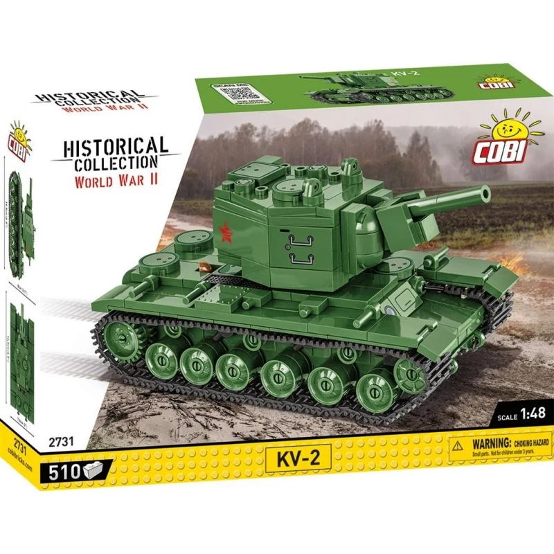 Σετ κατασκευής Cobi KV-2 Δεύτερος Παγκόσμιος Πόλεμος 510 τεμάχια