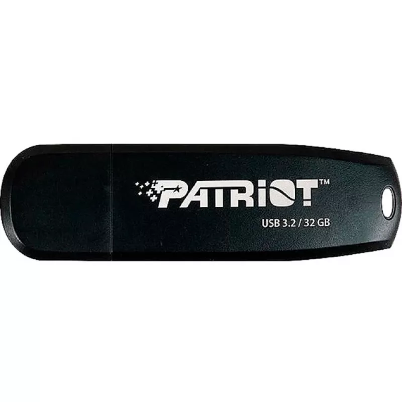 USB Flash Drive PATRIOT 32 GB USB Type-A 3.2 Gen 1 μαύρο, 80 MB/s, μπρελόκ
