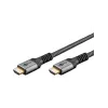 Goobay 65263 Καλώδιο HDMI 5 m HDMI Τύπου A (Standard) Γκρι (65263)