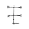 Βάση οθόνης LogiLink BP0046 81,3 cm (32 ιντσών) Γραφείου Ανοξείδωτο ατσάλι