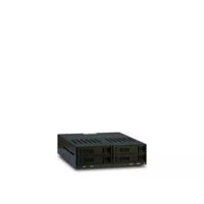 Inter-Tech X-3531 αφαιρούμενο πλαίσιο HDD/SSD για 4x SATA 2,5 ιντσών σε 1x θέση 5,25 ιντσών, 6 Gbit/s, Hot Swap, ανεμιστήρας 30 mm, μαύρο