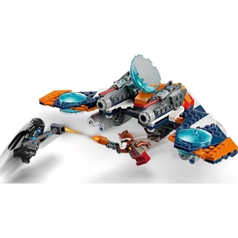 Παιχνίδι κατασκευών LEGO Marvel Super Heroes Διαστημόπλοιο του Rocket 76278 – σετ Rocket και Ronan