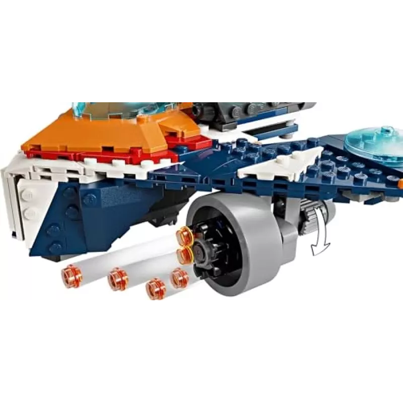 Παιχνίδι κατασκευών LEGO Marvel Super Heroes Διαστημόπλοιο του Rocket 76278 – σετ Rocket και Ronan