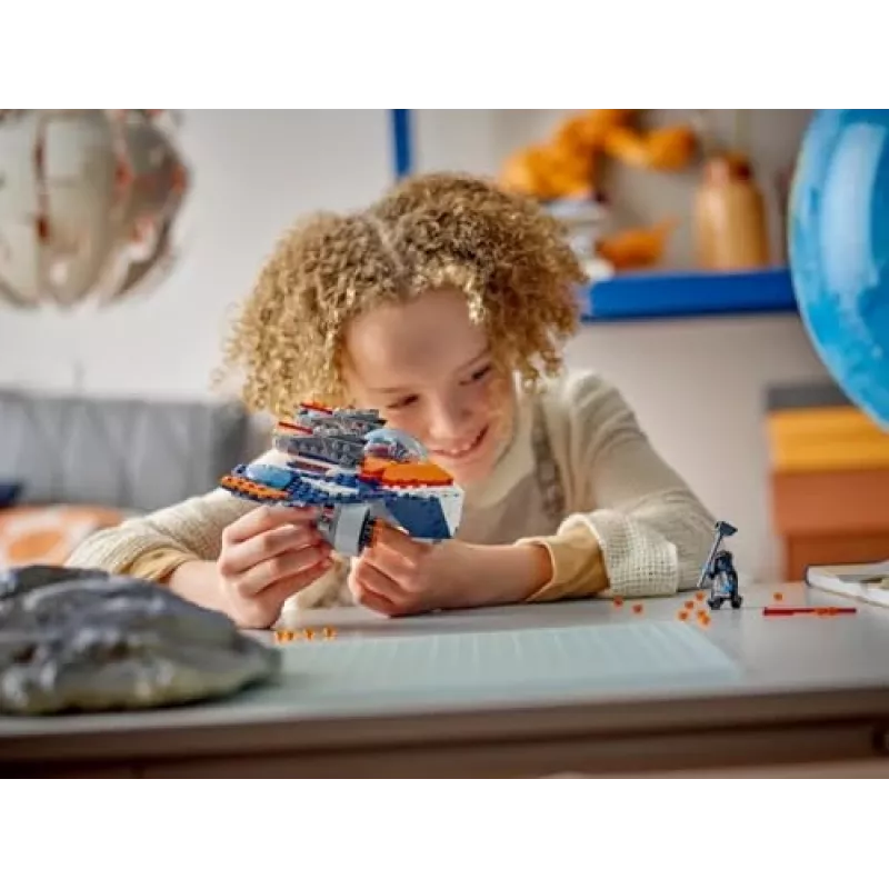 Παιχνίδι κατασκευών LEGO Marvel Super Heroes Διαστημόπλοιο του Rocket 76278 – σετ Rocket και Ronan