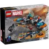 Παιχνίδι κατασκευών LEGO Marvel Super Heroes Διαστημόπλοιο του Rocket 76278 – σετ Rocket και Ronan