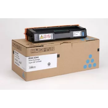Γνήσιο τόνερ Ricoh SP C310HE 1 τεμ. κυανό