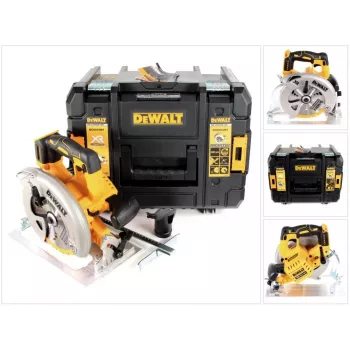 DeWALT DCS570NT-XJ Δισκοπρίονο 18,4 cm Μαύρο, Κίτρινο 5500 U/min