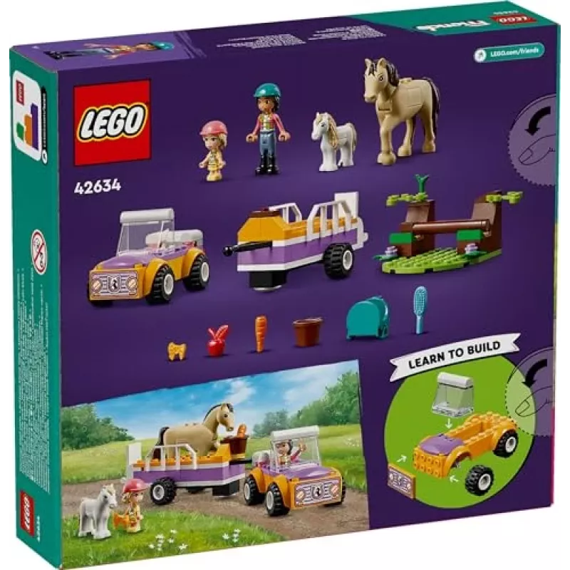 LEGO Friends Σετ Παιχνιδιού με Άλογα και Πόνυ 42634
