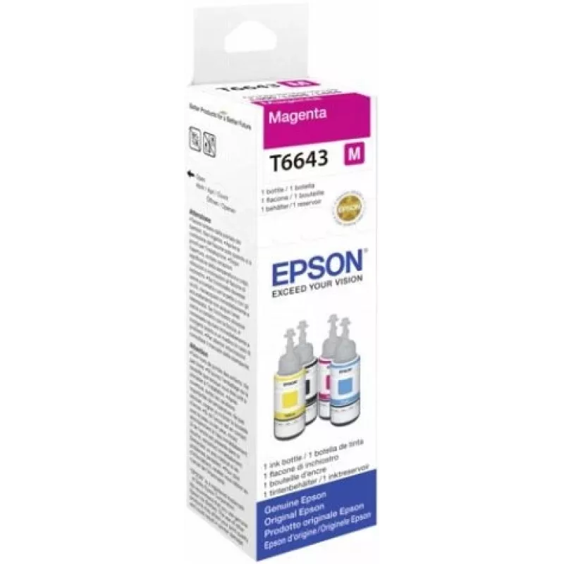 Μελανοδοχείο Epson T6643 70ml Magenta