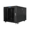 Ελεύθερο ντουλάπι Lanberg FF01-8015-12BL 15U μαύρο 800 kg