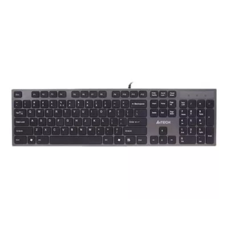 A4Tech KV-300H Πληκτρολόγιο USB QWERTY Μαύρο, Γκρι