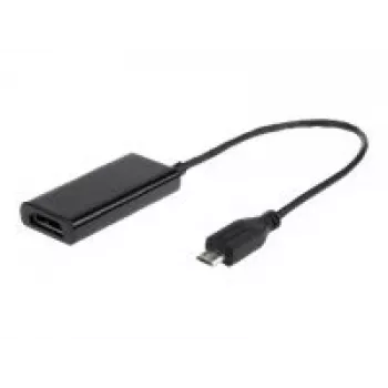 Αντάπτορας MHL(M)->HDMI(F)+ USB MICRO(BF)(11 PIN) 16 cm