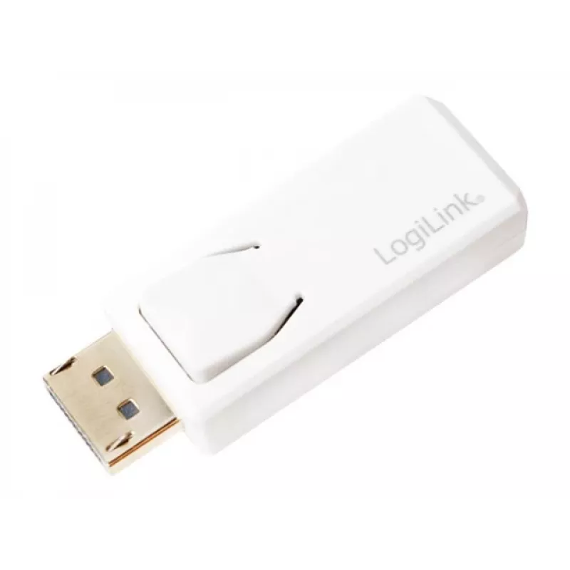 Καλώδιο αλλαγής φύλου LogiLink CV0100 DisplayPort σε HDMI λευκό
