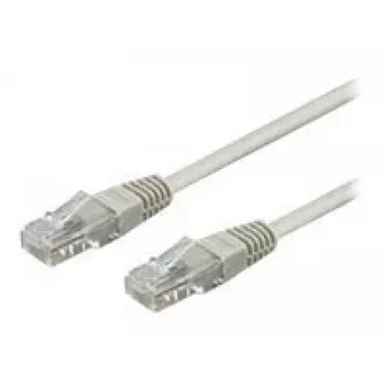 Wentronic Goobay Καλώδιο Patch CAT 6, U/UTP, Γκρι, 3 m - CCA μείγμα χαλκού (68409)