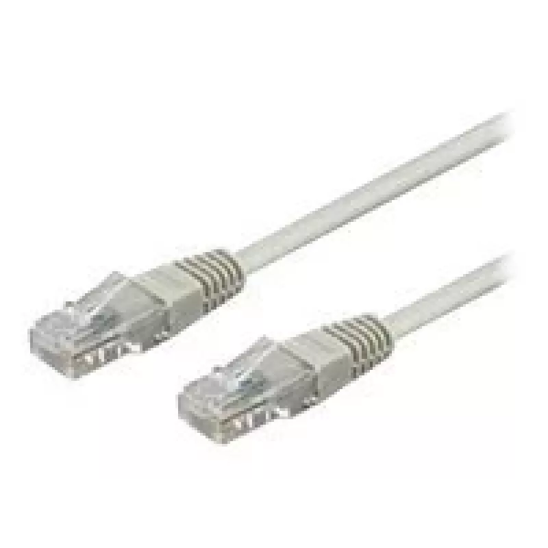 Wentronic Goobay Καλώδιο Patch CAT 6, U/UTP, Γκρι, 3 m - CCA μείγμα χαλκού (68409)
