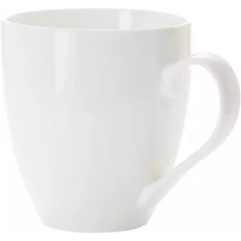 Ritzenhoff & Breker Gusto Jumbo κούπα καφέ, 0,6L, λευκή πορσελάνη, πλυντήριο πιάτων, 110mm - συσκευασία 6 τεμ. (088762)