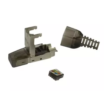 Βύσμα TP Synergy 21, επιτόπου συναρμολόγησης, CAT6A, RJ45, χωρίς εργαλεία