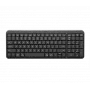 Συμπαγές ασύρματο πληκτρολόγιο Logitech K250 US-Layout, δέκτης USB-Nano, επίπεδα πλήκτρα