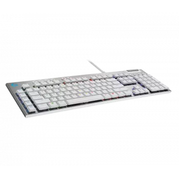 LOGITECH G815 LIGHTSPEED RGB Μηχανικό Πληκτρολόγιο Gaming – GL Tactile - ΛΕΥΚΟ - PAN - USB - NORDIC-613 - TACTILE SWITCH
