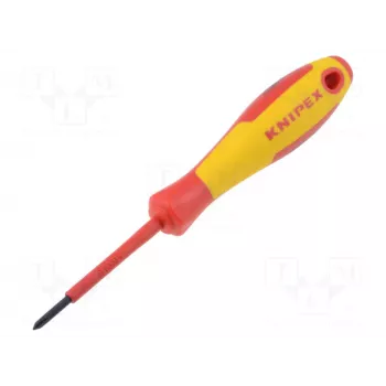 Knipex VDE κατσαβίδι σταυρωτό PH 0 μήκος λάμας: 60 mm DIN EN 60900 (98 24 00)