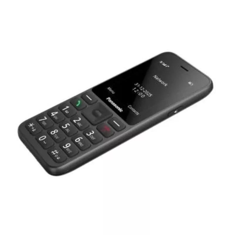 Panasonic KX-TU260EXB 4G Αναδιπλούμενο κινητό τηλέφωνο Μαύρο
