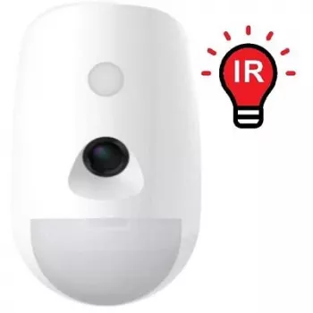 Hikvision DS-PDPC12P-EG2-WE(B) Tri-X Wireless PIR Ανιχνευτής Κίνησης με Κάμερα