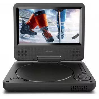 SENCOR SPV 2075 7 ιντσών φορητό DVD player με USB/SD, οθόνη LCD 7 ιντσών