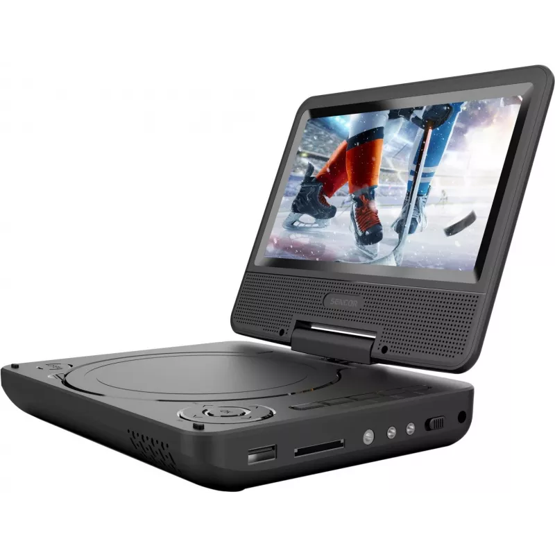 SENCOR SPV 2075 7 ιντσών φορητό DVD player με USB/SD, οθόνη LCD 7 ιντσών