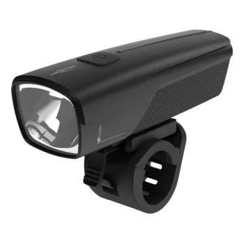 ANSMANN 1600-0524 LED μπροστινό φως ποδηλάτου, 50 lx, 2600 mAh, 2 W, μαύρο