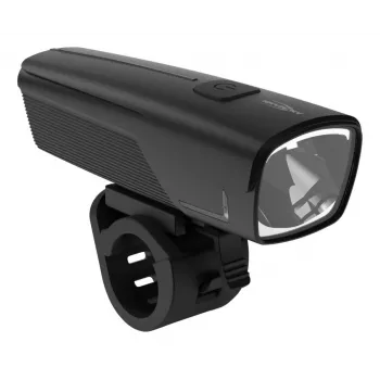 ANSMANN 1600-0524 LED μπροστινό φως ποδηλάτου, 50 lx, 2600 mAh, 2 W, μαύρο