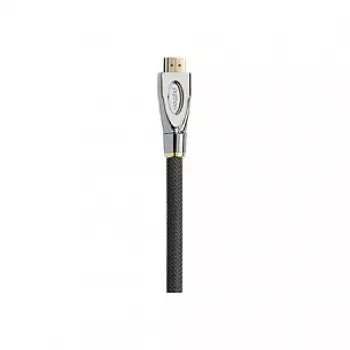 PYTHON καλώδιο HDMI 2.0 2m Μαύρο 4K 60Hz 18Gbps πλεξούδα νάιλον