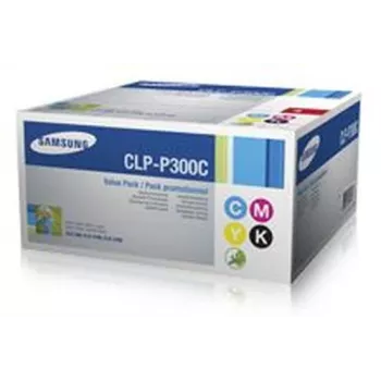 Samsung CLP-P300C/ELS Τόνερ Πολλαπλή συσκευασία Μαύρο, Κυανό, Magenta, Κίτρινο