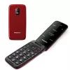 PANASONIC KX-TU410EXR κινητό τηλέφωνο με καπάκι - κόκκινο