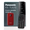 PANASONIC KX-TU410EXR κινητό τηλέφωνο με καπάκι - κόκκινο