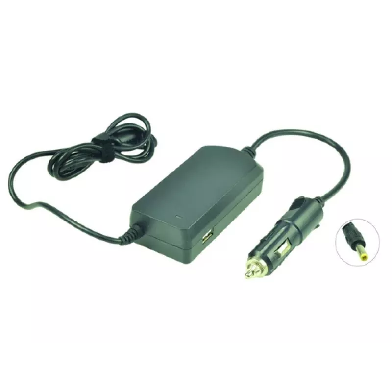2-POWER CCC0735G τροφοδοτικό και μετασχηματιστής τάσης 45 W αυτοκινήτου μαύρο