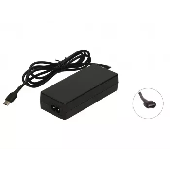 2-POWER PSA Parts CAA0744G Τροφοδοτικό AC 65W για Lenovo Notebook - Μαύρο