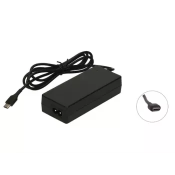 2-POWER PSA Parts CAA0744G Τροφοδοτικό AC 65W για Lenovo Notebook - Μαύρο