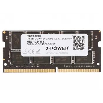 2-POWER MEM5504B Μονάδα RAM Laptop 16 GB DDR4 2400 MHz SODIMM