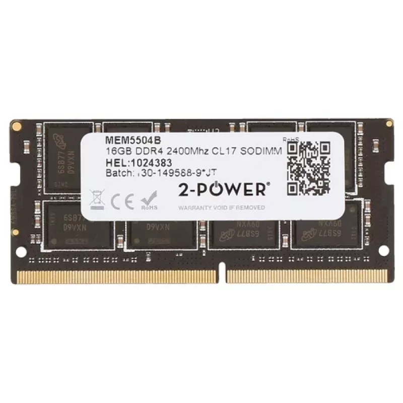 2-POWER MEM5504B Μονάδα RAM Laptop 16 GB DDR4 2400 MHz SODIMM