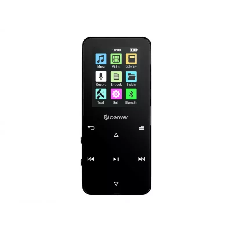 Denver MP-1830B Μαύρο MP4 player με Bluetooth, οθόνη 1,8 ιντσών, 4 GB, μαύρο