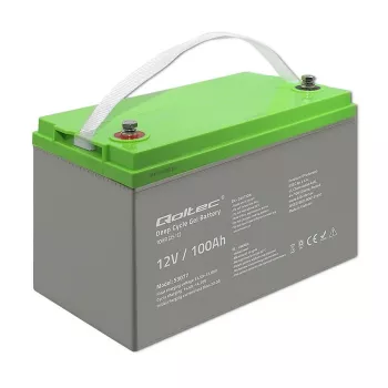Qoltec 53077 Μπαταρία UPS σφραγισμένη μολύβδου-οξέος (VRLA) 12V 100Ah